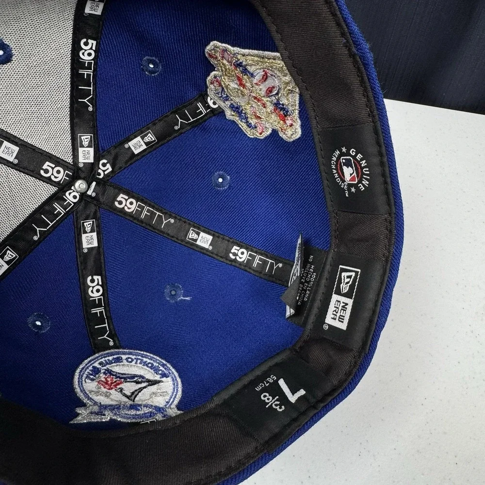 Toronto Blue Jays New Era 2x MLB World Series Champions 59FIFTY Fitted Hat 7 3/8